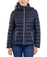 Michael Kors Women's Hooded Packable Down Puffer Coat, Created for Macy's