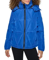 Karl Lagerfeld Paris Women's Hooded Puffer Coat