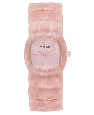 Anne Klein Women's Quartz Acetate Link Expansion Watch