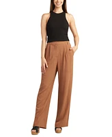 Bcx Juniors' High-Rise Wide-Leg Pants