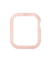 Anne Klein Women's Pink Acetate Protective Case designed for 40mm Apple Watch