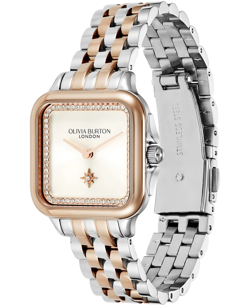 Olivia Burton Women's Grosvenor Two-Tone Stainless Steel Watch 28mm