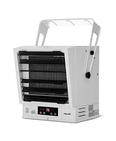 Newair Hardwired 240v Electric Workshop Garage Heater 10,000W Powerful Fan-Forced Rapid Heat for Ceiling, Wall or Counter Mount,Heats up to 1605 sq.ft