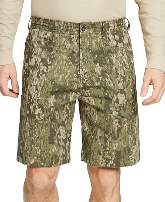 Bass Outdoor Men's Pro-Cargo Ripstop Printed 9-3/8" Cargo Shorts