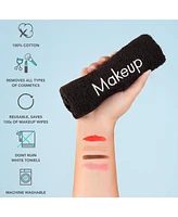 Embroidered Makeup Remover Towels (Pack of 6), 11x17 in., Color Options, 100% Cotton Fingertip