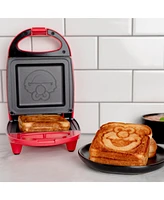 Uncanny Brands Sesame Street Elmo Single Sandwich Maker - Sesame Street Kitchen Appliance