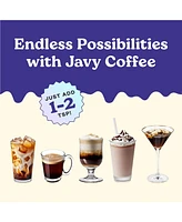 Javy Coffee Javy Cold Brew Coffee Concentrate, Iced & Cold Brew Coffee, Hot Coffee Beverage, 100% Med.Roast Arabica, Unsweetened & Sugar-Free (Decaf)