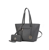 Mkf Collection Alexandra Tote Bag with Wallet by Mia K