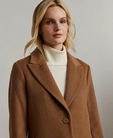 Lauren Ralph Lauren Women's Wool-Blend Walker Coat