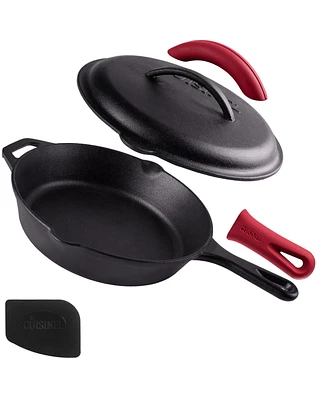 Cuisinel Cast Iron Skillet with Lid