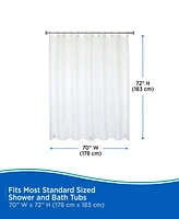 Kenney Medium Weight Peva Shower Curtain Liner