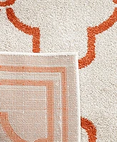 Safavieh Amherst AMT414 Beige and Orange 9' x 12' Area Rug