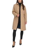Tommy Hilfiger Women's Hooded Single-Breasted Coat, Created for Macy's