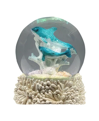 Fc Design 3.25"H Dolphin Snow Globe Home Decor Perfect Gift for House Warming, Holidays and Birthdays