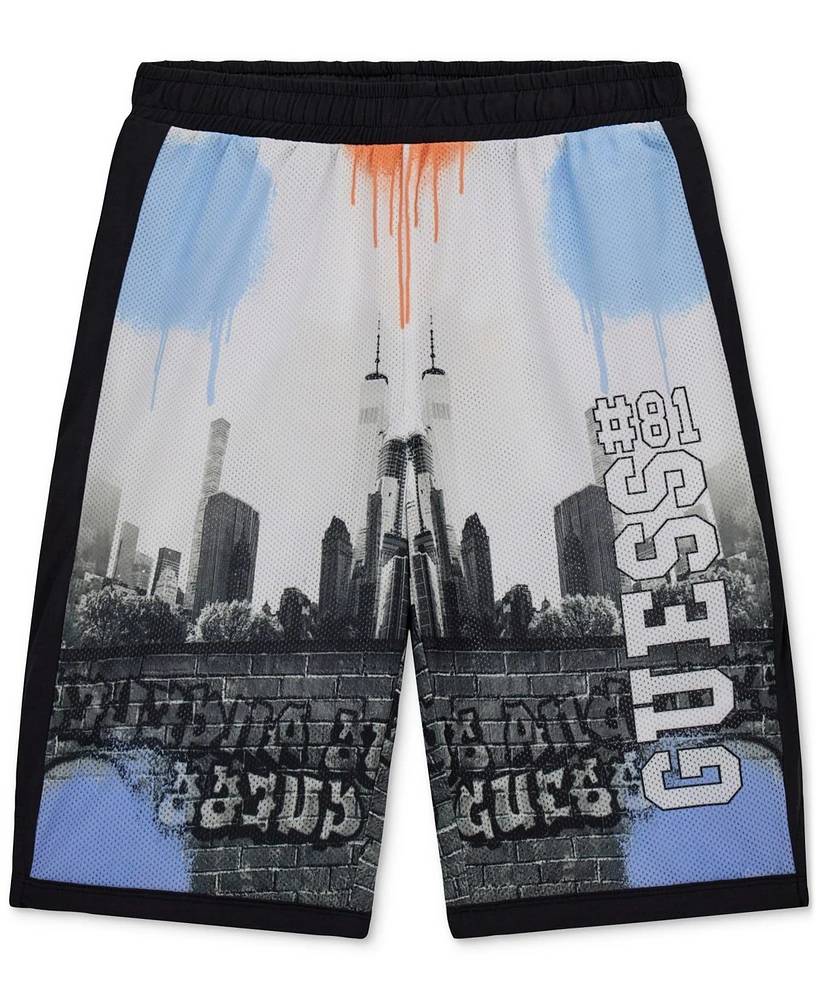 Guess Big Boys Oversize Active Shorts - P9pz