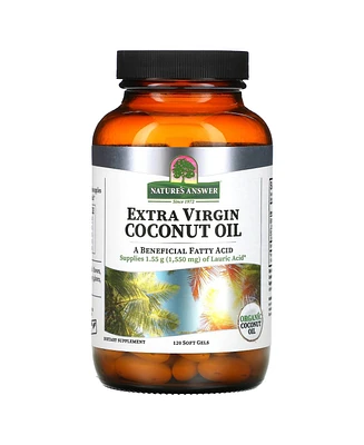 Nature's Answer Extra Virgin Coconut Oil - 120 Soft Gels - Assorted Pre