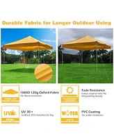Yescom 9.6x9.6ft Canopy Replacement Top for 10ft Ez Tent Oxford Cover Outdoor