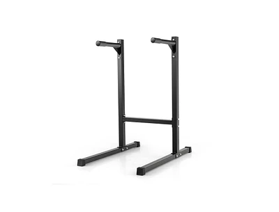 Slickblue Multifunctional Dip Stand with Foam Handles for Home Gym