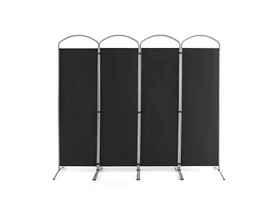 Slickblue Folding 4-Panel Room Divider for Home Office Living