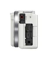 Sony Alpha Zv-E10 Aps-c Mirrorless Vlog Camera with 16-50mm Lens (White)