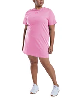 Reebok Plus Cotton Short-Sleeve T-Shirt Dress