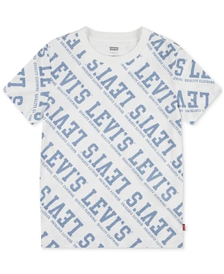 Levi's Little Boys Allover Logo-Print T-Shirt