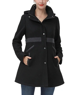 kimi + kai Maternity Adeline Wool Coat