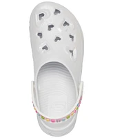 Skechers Little Girls' Foamies: Light Hearted Casual Slip-On Clog Shoes from Finish Line