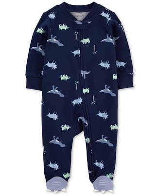 Carter's Baby Boys and Girls 2-Way Zip Sleep Play Coverall
