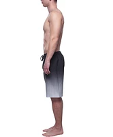 Rokka&Rolla Men's 9" No Liner Board Shorts Elastic Waist Quick Dry Swim Trunks