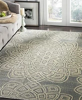 Safavieh Constellation Vintage CNV751 Light Gray and Multi 8' x 11'2" Area Rug