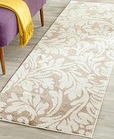 Safavieh Amherst AMT425 Wheat and Beige 2'3" x 7' Runner Area Rug