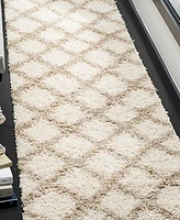 Safavieh Dallas SGD258 Ivory and Beige 2'3" x 12' Runner Area Rug