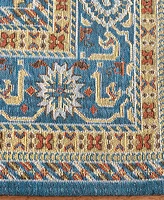 Safavieh Classic Vintage CLV114 Blue and Gold 5' x 8' Area Rug