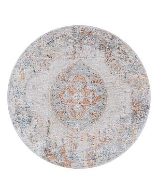 Livabliss Laila Laa-2306 5'3x5'3 Round Area Rug