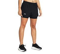 Under Armour Women's Fly By 2-in-1 Layered Shorts