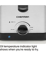 Chefman Fry Guy 1.5 Liter Deep Fryer w/ Temperature Control