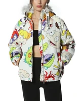 Members Only Women's Nickelodeon Snorkel Bomber Jacket