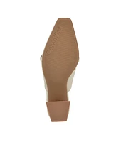 Calvin Klein Women's Ellisa Square Toe Block Heel Dress Pumps