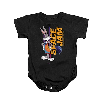 Space Jam 2 Baby Girls Bugs Standing Snapsuit
