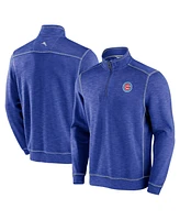 Tommy Bahama Men's Blue St. Louis Cardinals Tobago Bay Tri-Blend Quarter-Zip Sweatshirt