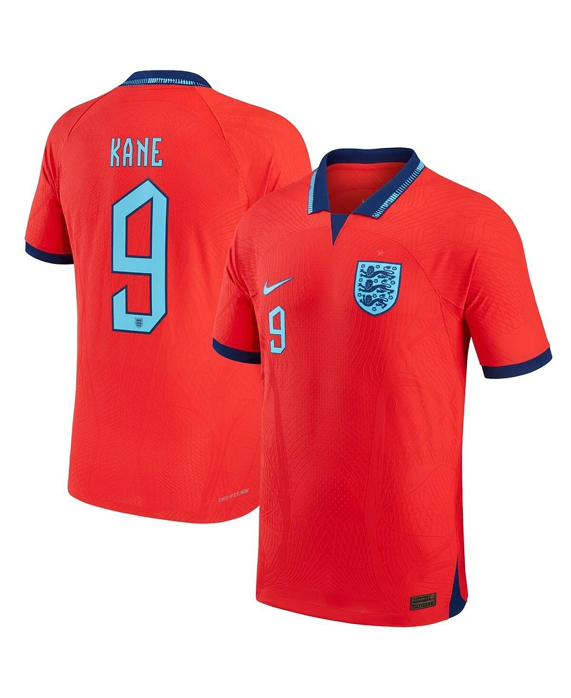 Nike Men's Harry Kane Red England National Team 2022/23 Away Vapor Match Authentic Player Jersey