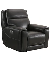 Varsani 40" Zero Gravity Leather Recliner, Created for Macy's