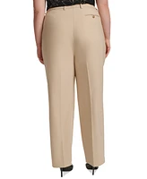 Calvin Klein Plus High-Rise Modern-Fit Pants