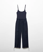 Mango Women's Parachute Overall