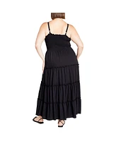 City Chic Women's Alisa Maxi Dress