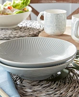 Denby Porcelain Arc Collection Pasta Bowls, Set of 4