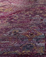 Safavieh Crystal CRS512 Fuchsia and Purple 5' x 8' Area Rug