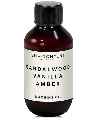 Environment Sandalwood, Vanilla & Amber Machine Diffusing Oil (Inspired by 5-Star Luxury Hotels), 2 oz.