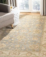 Safavieh Antiquity At312 Blue and Beige 3' x 5' Area Rug